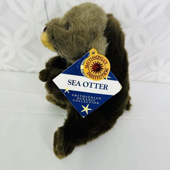 5 for $25| VTG 1995 Smithsonian Institution Oceanic Collection Sea Otter 11" - Picture 5 of 12